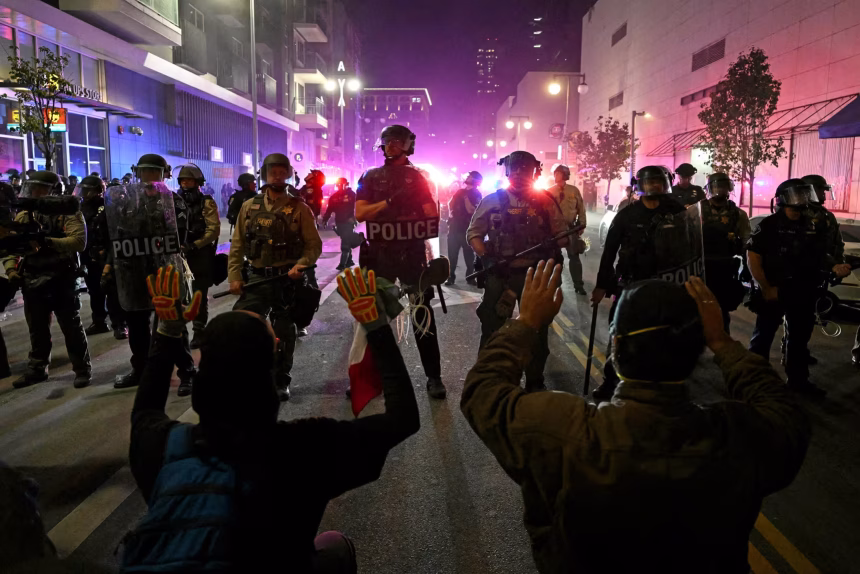 National Guard Deployed as Immigration Raids Spark Protests in California's City, Los Angeles