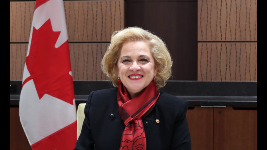 Canada’s Immigration Minister Lena Metlege Diab