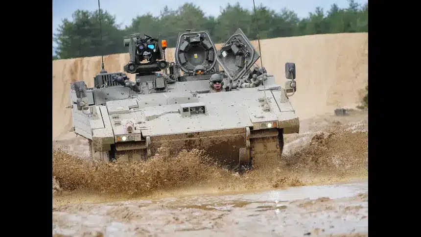 AJAX armoured vehicle UK