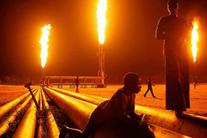 Gas flaring in Nigeria