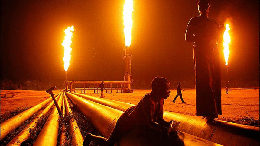 Gas flaring in Nigeria