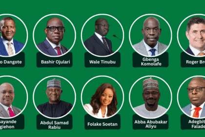 top ten people in Nigeria’s energy sector in 2025