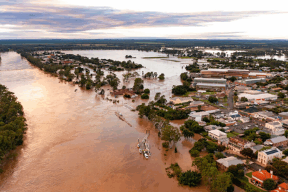 Flash flooding in Australia